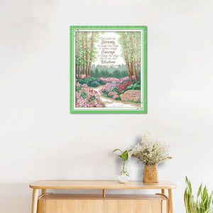 Cross Stitch Embroidery Scenery Cotton Thread Painting Needleworks (F670)