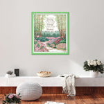 Cross Stitch Embroidery Scenery Cotton Thread Painting Needleworks (F670)