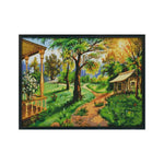 DIY Cross Stitch Embroidery 14CT Stamped Needlework  F567 Idyllic Scenery