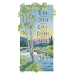 Landscape Ecological Cotton Thread Cross Stitch Kit DIY Needlework (F656)