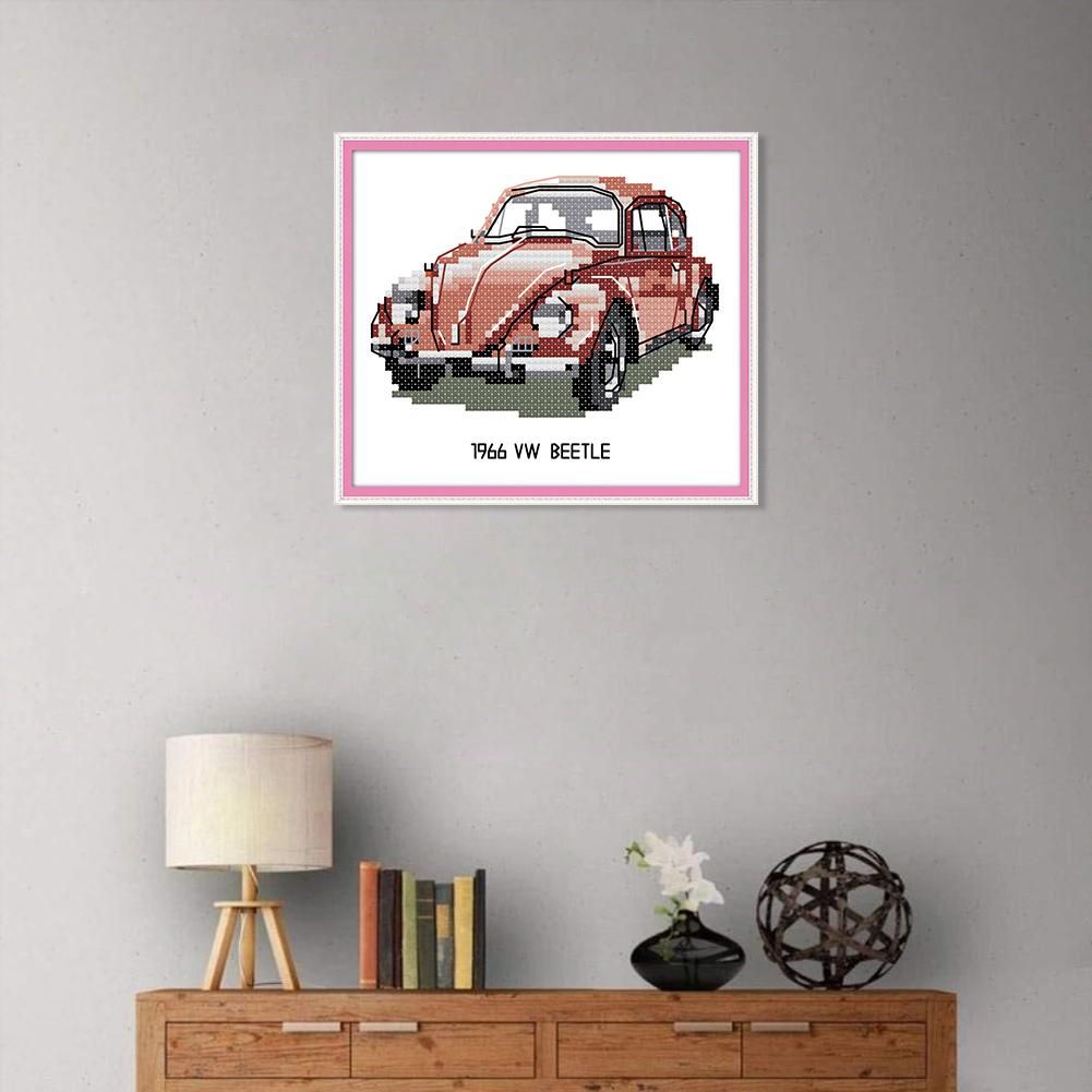 Ecological Cotton Cross Stitch DIY Vehicle Embroidery Needlework (J443)