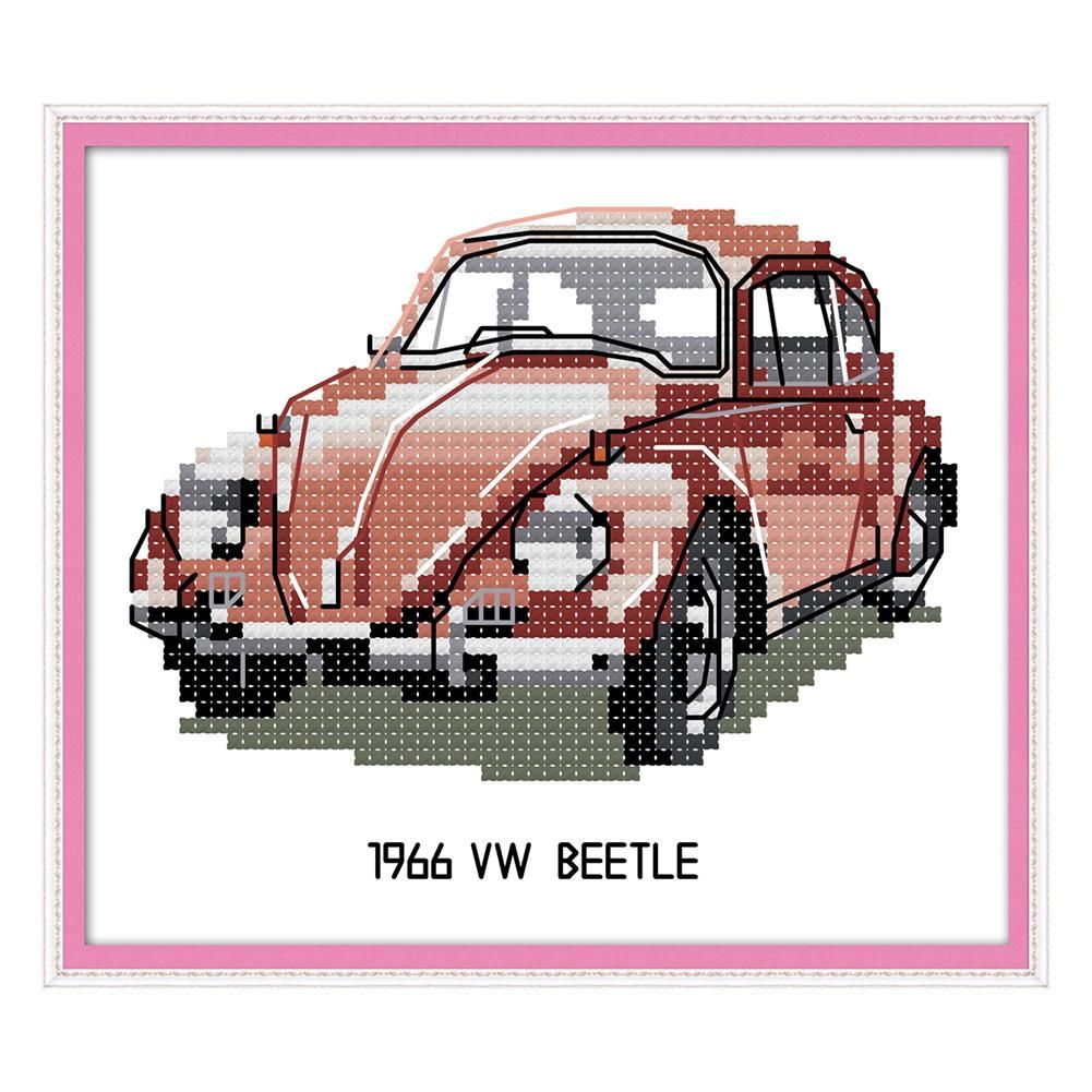 Ecological Cotton Cross Stitch DIY Vehicle Embroidery Needlework (J443)