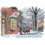 DIY Needlework Christmas Series Cross Stitch Kits 14CT2 Embroidery (F549)