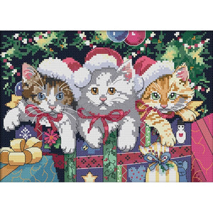 DIY Needlework Christmas Series Cross Stitch Kit 14CT2 Embroidery (DA222)