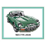 Ecological Cotton Cross Stitch DIY Vehicle Embroidery Needlework (J444)