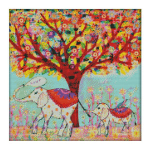 Landscape 14CT Chinese Cross Stitch Ecological Cotton Canvas Picture (F517)