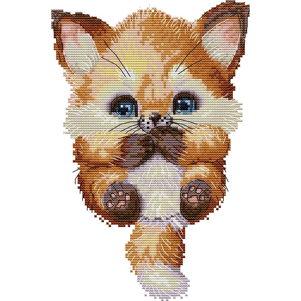 Animal Series Cotton Thread Cross Stitch Kits 14CT2 DIY Needlework (DA414)