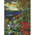 Ecological Cotton Thread Picture Landscape Cross Stitch Needlework (F878)