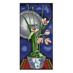 Flowers Series 14CT2 Cotton Thread Cross Stitch Kit DIY Cross Stitch (H623)