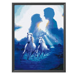 11CT Stamped Cross Stitch Kits DIY Fantasy Craft Needlework  0673 Sky