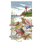 Landscape Ecological Cotton Thread Cross Stitch Kit DIY Needlework (F659)