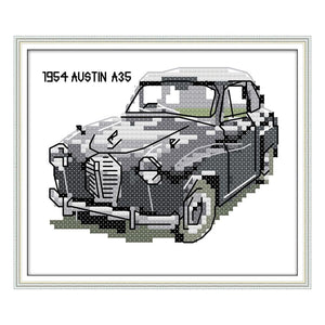 Ecological Cotton Cross Stitch DIY Vehicle Embroidery Needlework (J441)