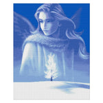 11CT Stamped Cross Stitch Kits DIY Fantasy Craft Needlework  1045 Snow