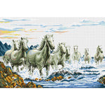 Animals Cotton Thread Cross Stitch Printed DIY Embroidery 11CT Stamp  0665