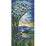 Ecological Cotton Thread Picture Landscape Cross Stitch Needlework (F876)