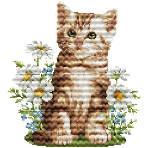 Animal Series Cotton Thread Cross Stitch Kits 14CT2 DIY Needlework (DA413)