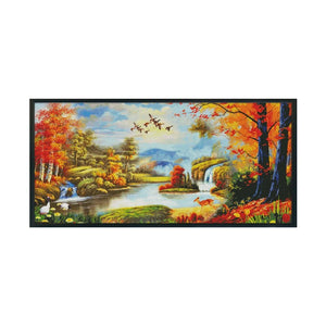 14CT Stamped DIY Cross Stitch Kit Embroidery Needlework  F465 Landscape 4