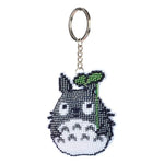 Bead Embroidery Keychain - Chinchilla