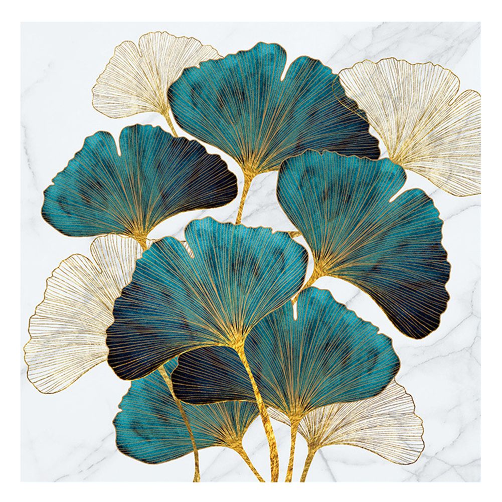 (60*60cm)11ct Stamped Cross Stitch - Ginkgo Biloba