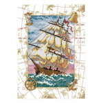 Landscape Ecological Cotton Thread Cross Stitch Kit DIY Needlework (F660)