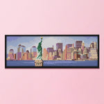 Cross Stitch 14CT Stamp Needlework Embroidery DIY Statue of Liberty  F603