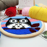 (24*24cm)Embroidery Kit - Penguin