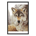 Wolf Spirit 14CT Stamped Cross Stitch Embroidery Canvas Needlework  D519