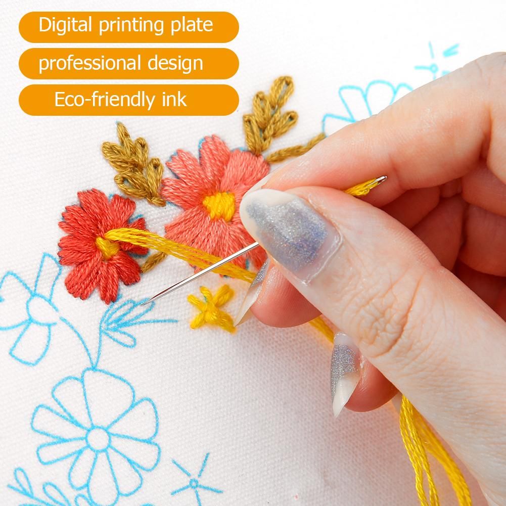 (30*30cm)Embroidery Kit - Hanging Plants