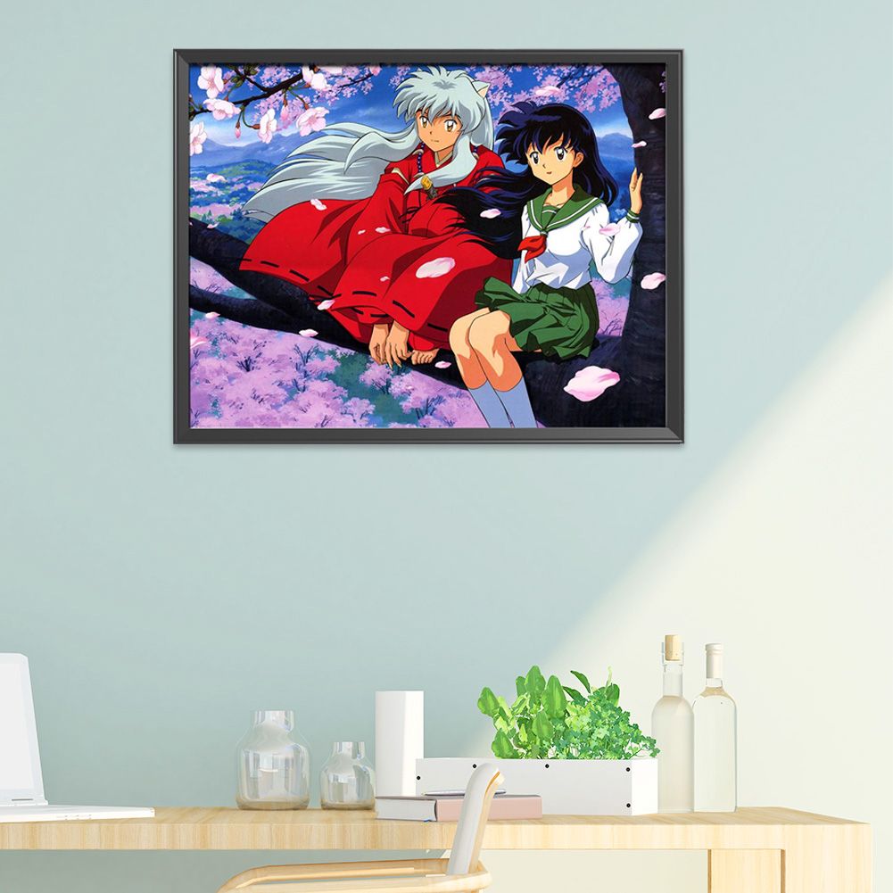 (56*46cm)11CT Stamped Cross Stitch - Inuyasha