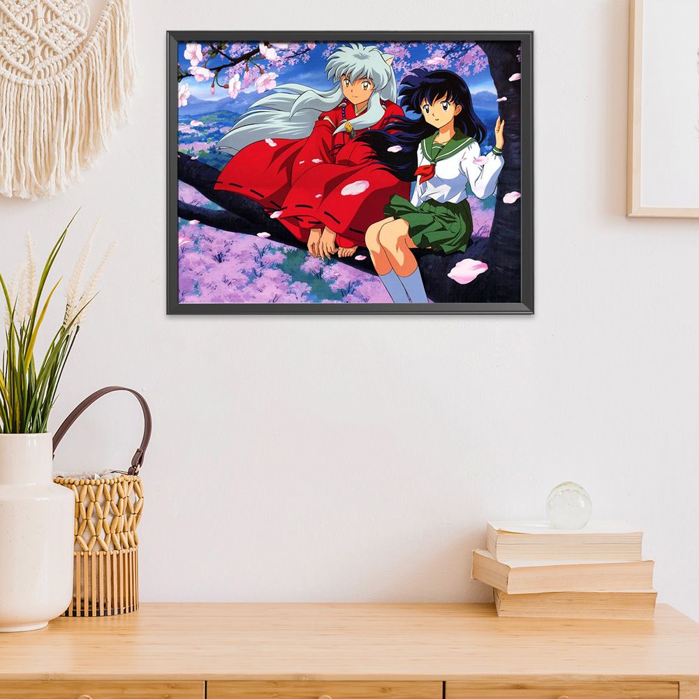 (56*46cm)11CT Stamped Cross Stitch - Inuyasha