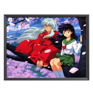 (56*46cm)11CT Stamped Cross Stitch - Inuyasha