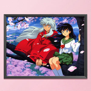 (56*46cm)11CT Stamped Cross Stitch - Inuyasha