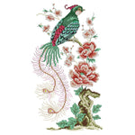 (27*42cm)14ct Stamped Cross Stitch - Brid Flower