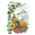 Cross Stitch Embroidery Kit DIY 14CT Stamped Handwork  F447 Harvest Season