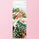 DIY Landscape Cross Stitch 11CT Stamped Needlework  Winter Blessing 1028