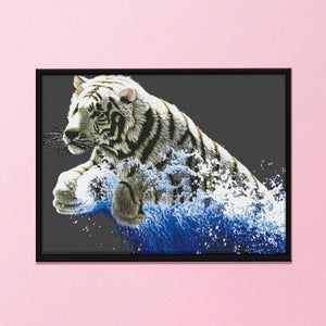 Animals Cotton Thread Cross Stitch Printed DIY Embroidery 11CT Stamp  0674