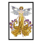 Fairy Cross Stitch Kits Printed DIY Embroidery Needlework 14CT Stamp  R796