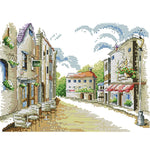 Cross Stitch Embroidery Scenery Cotton Thread Painting Needleworks (F668)