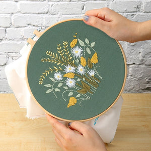 (30*30cm)Embroidery Kit - Flowers