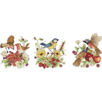 (71*39cm)14ct Stamped Cross Stitch - Flower Bird