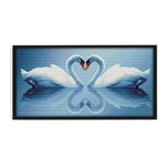 Swan 3 Cross Stitch Embroidery DIY Needlework 14CT Stamp Wall Arts  D318