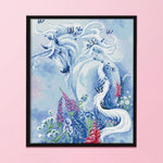 Animals Cross Stitch Kits Canvas Printing DIY Embroidery DMC Crafts  0819