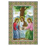 14CT Stamped Cross Stitch Kits DIY Religion Embroidery 52 X 36cm  R291/2