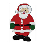 14CT Stamped Cross Stitch Kits DIY Santa Claus Embroidery 28 X 19cm  C987