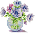 (29*29cm)14ct Stamped Cross Stitch - Flowers