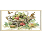 Cross Stitch Kits Printed Embroidery Set DIY Needlework  J285 Fruit Basket