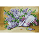 (62*44cm)14ct Stamped Cross Stitch - Flowers