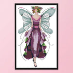 Fairy Cross Stitch Kits Printed DIY Embroidery Needlework 14CT Stamp  R795