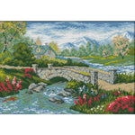 Dusk Ecological Cotton Painting 14CT Cross Stitch Kits Needleworks (F981)