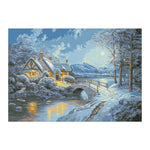 Homeland Counted Print Cross Stitch DIY Needlework Set Canvas Craft (FA026)